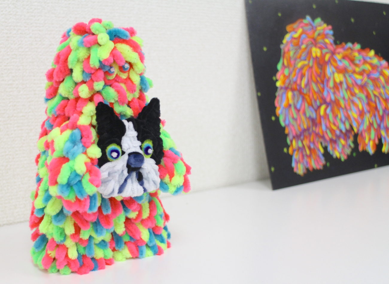 モールで作る雑貨とアクセサリー43 : 折って、ねじって、巻きつける