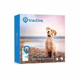 Tractive GPS Pet Tracker, 2.0 by 1.6 by 0.6-Inch